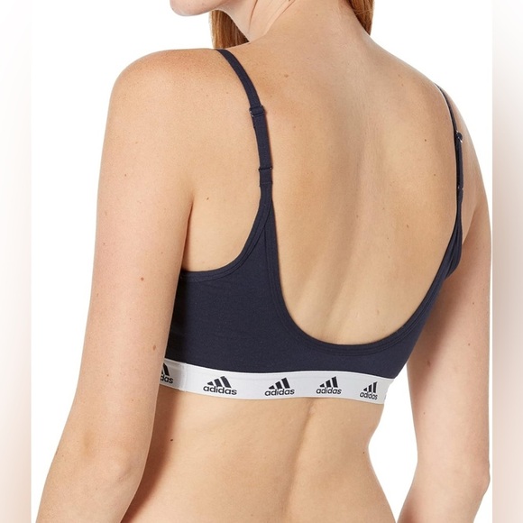 NWT Adidas Aeroready purebra lightweight stretch athletic yoga bra top XLDD - Picture 1 of 4